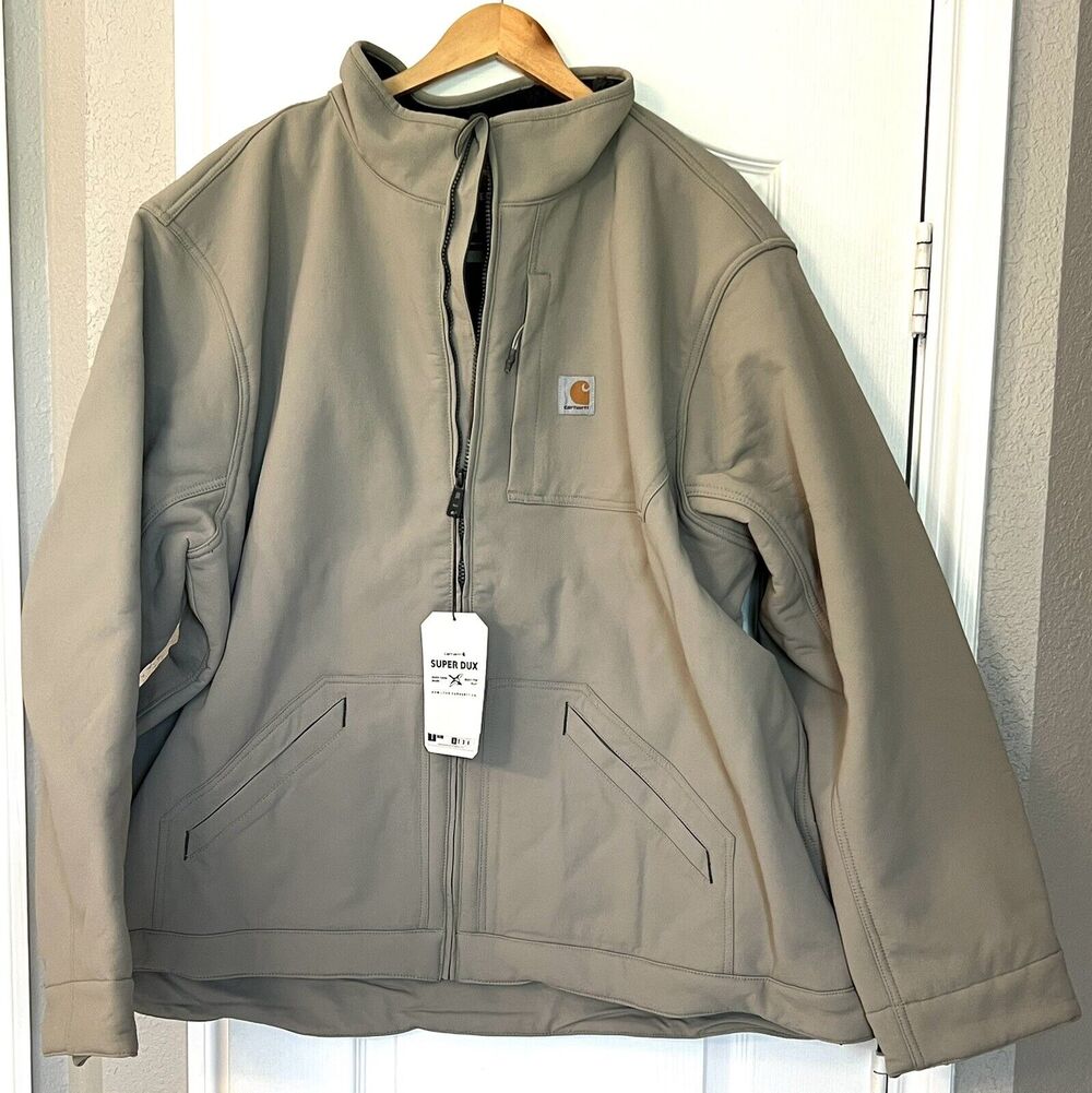 Carhartt Super Dux Relaxed Fit Detroit Jacket 105000 SHERPA LINED 3XL Tall 3XLT
